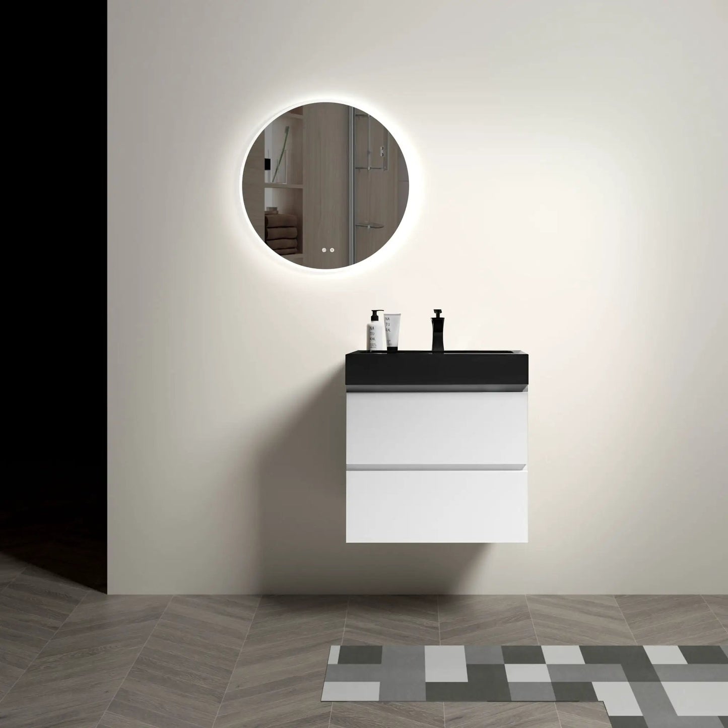 Alice Wall Mounted Floating Vanity With Sink