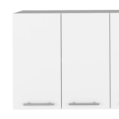 Kitchen Cabinet Durham White Four Doors Set