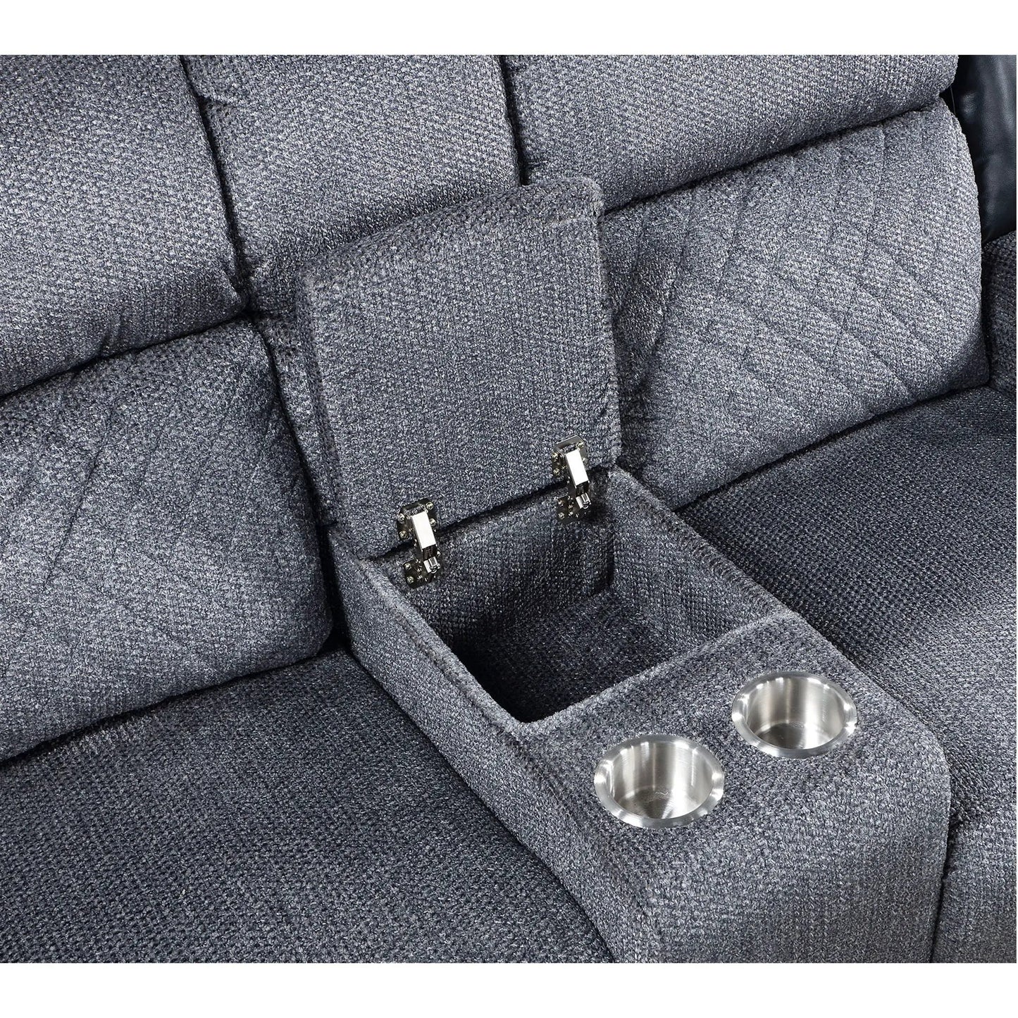 Alicia Traditional Reclining Sectional Sofa Set