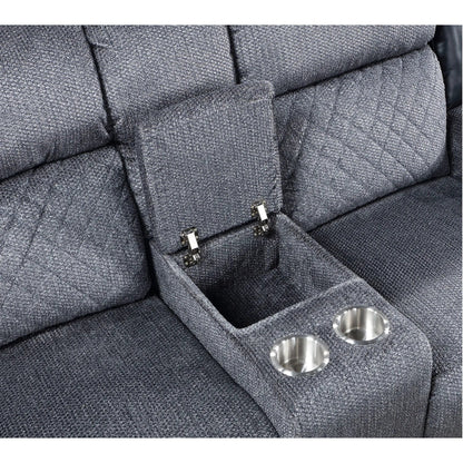 Alicia Traditional Reclining Sectional Sofa Set