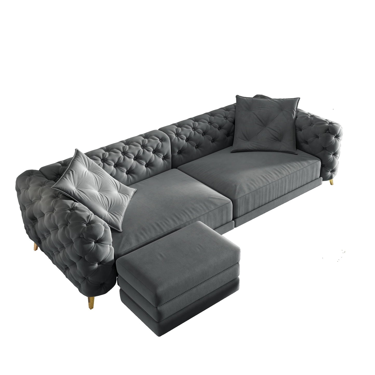 The 3 In 1 Convertible Sofa and Deep Seats