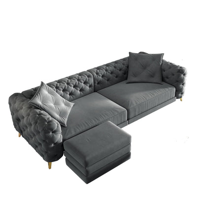 The 3 In 1 Convertible Sofa and Deep Seats