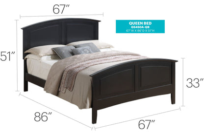 Modern Farmhouse Arch Bed With Real Veneers
