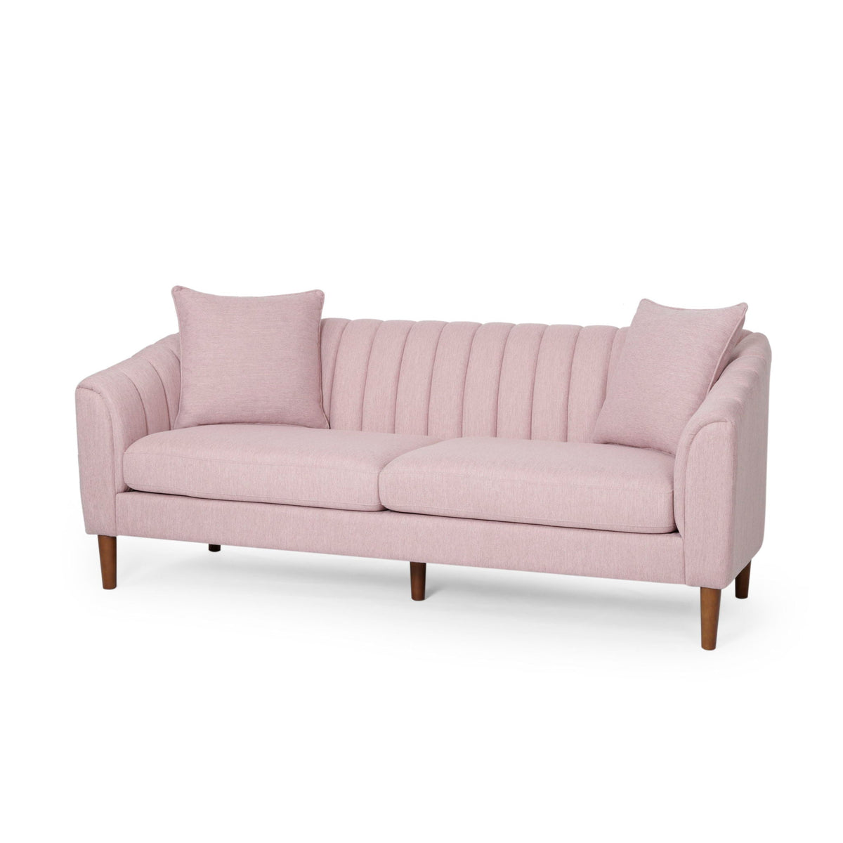 Contemporary Three Seater Sofa with Button Stitch