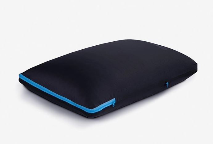 Bed Gear Performance Pillow Bag navy backrest pillow with bright blue zipper HouseOfZazla on Tampa Home & Garden Store