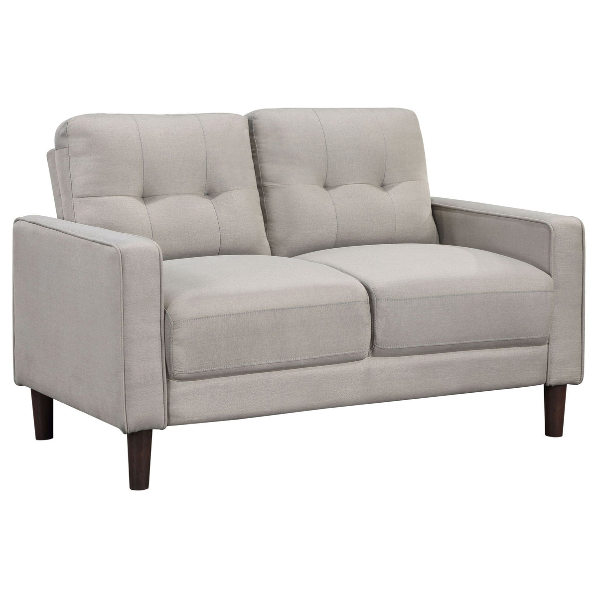 Harvey the Two Piece Tufted Beige Sofa and Set
