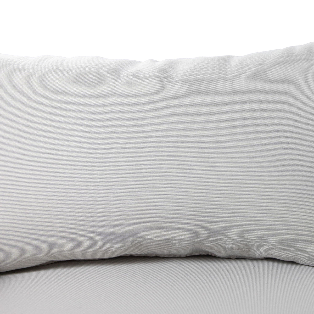 Sofas Claremont daybed cushions in white textured fabric close-up by HouseOfZazla on Tampa Home & Garden Store