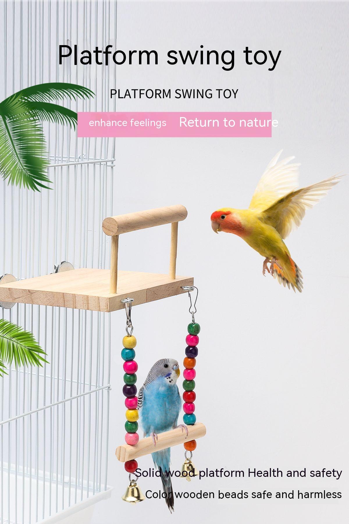 Crane Ring Climbing Ladder Cage platform swing toy natural wood by Sell My Stuff on Tampa Home & Garden Store
