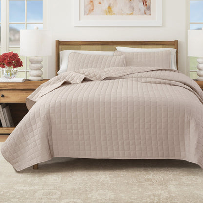 Soft Seersucker Quilt Set a Breathable Feel