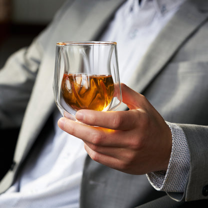 Aerating Whiskey Taster with a Tulip Shape