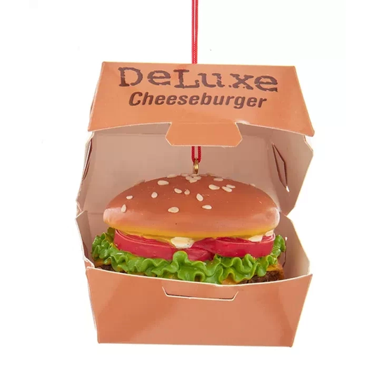 Deluxe Cheeseburger Ornament - Tampa Home & Garden Store