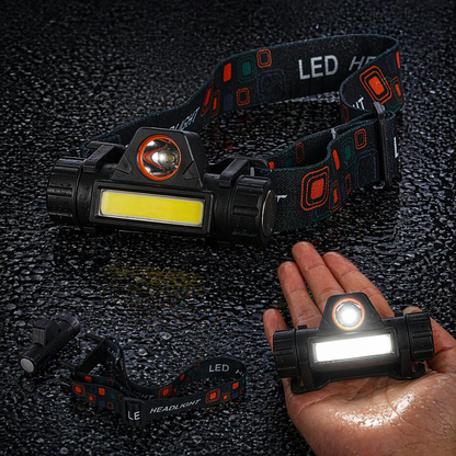 Powerlite Versa headlamp Killz Products; orange bezel, yellow LED panel; 2 units on Tampa Home & Garden Store