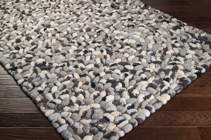 Fillmore Area Carpet rug by Boutique Rugs in gray and white pebble pattern clearance on Tampa Home & Garden Store