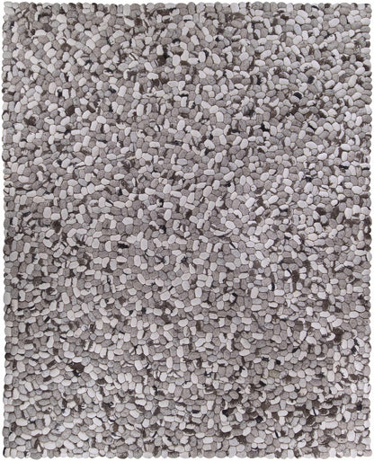 Fillmore Area Rug gray pebble mosaic pattern by Boutique Rugs on Tampa Home & Garden Store