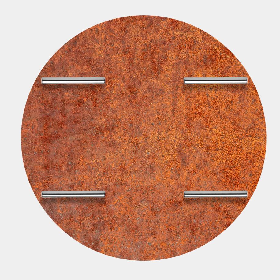 Housse de foyer en acier Corten 40" | Arteflame Heavy Duty