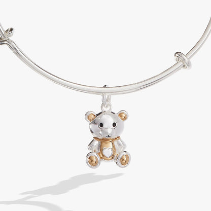 Baby's First Christmas Bracelet with Teddy Bear