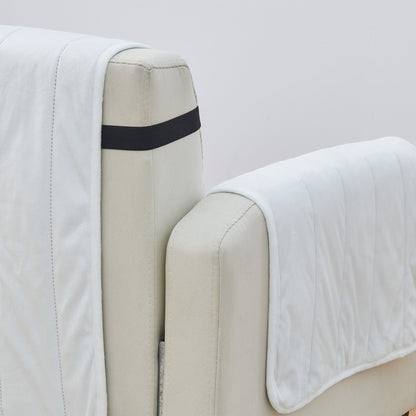 Velvet Furniture Protector And Elastic Cover
