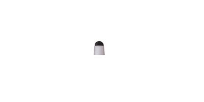 Tech3+ Stylus Top Accessory brushed chrome knurled cap with black dome on Tampa Home & Garden Store