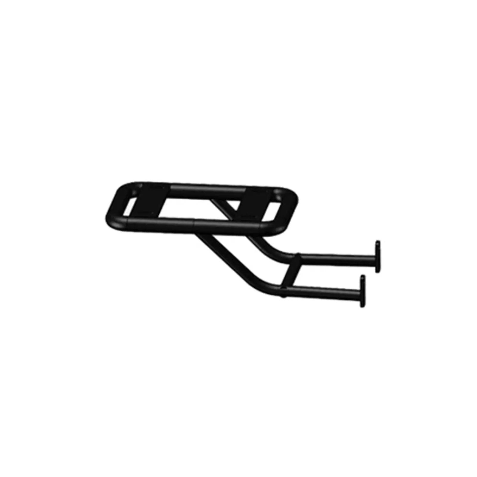 EUNORAU rear rack for FLASH Ebikes, black steel bicycle rack with mounting arms on Tampa Home & Garden Store