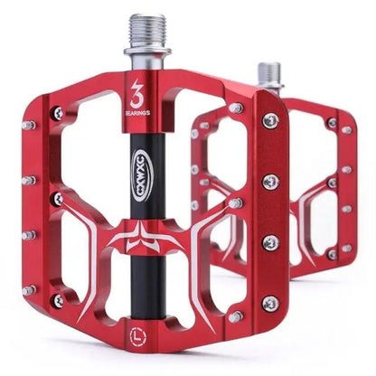Flat Bike Pedals With Sealed Bearings Aluminum