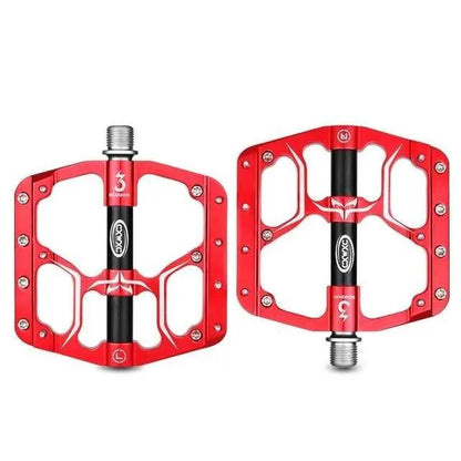 Flat Bike Pedals With Sealed Bearings Aluminum