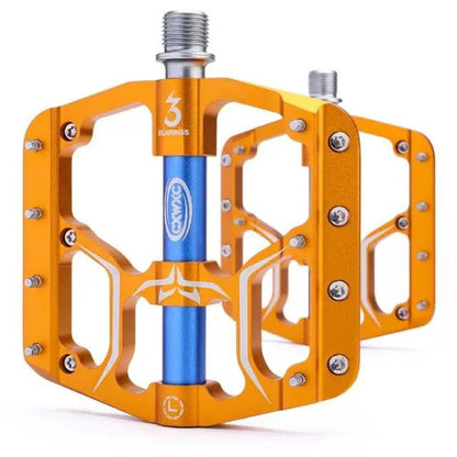 Flat Bike Pedals With Sealed Bearings Aluminum