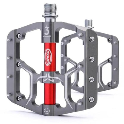 Flat Bike Pedals With Sealed Bearings Aluminum