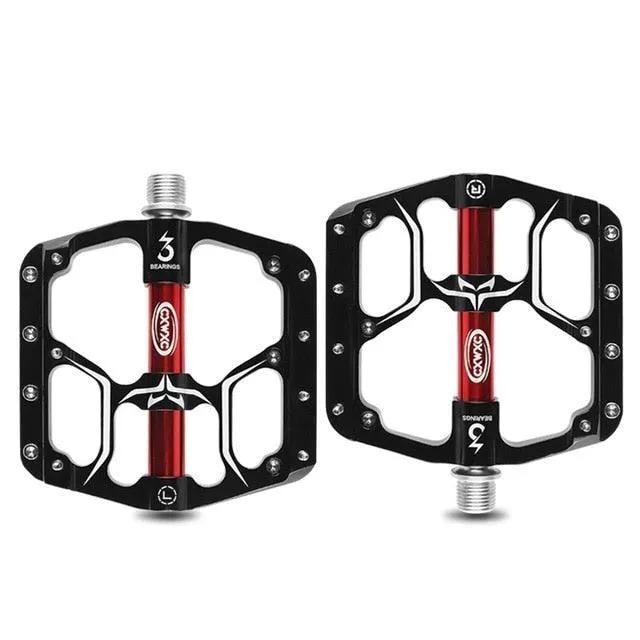 Flat Bike Pedals With Sealed Bearings Aluminum