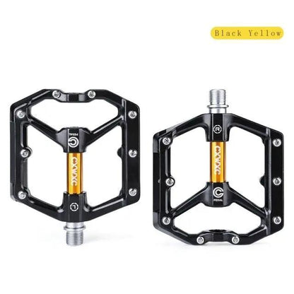 Flat Bike Pedals With Sealed Bearings Aluminum