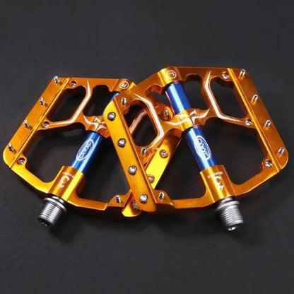 Flat Bike Pedals With Sealed Bearings Aluminum