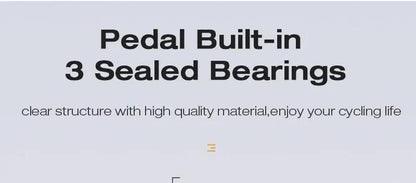Flat Bike Pedals With Sealed Bearings Aluminum