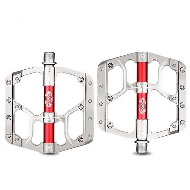 Flat Bike Pedals With Sealed Bearings Aluminum