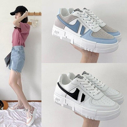 Women Casual and Breathable Lace Up Sneakers