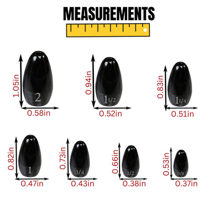 Pesas de tungsteno Reaction Tackle
