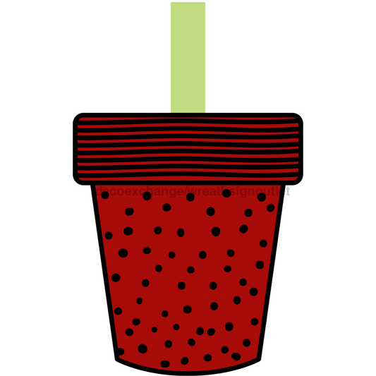 Flower Wreath Attachment, Flower Pot wood sign, DECOE-W-90031, 19" Door Hanger