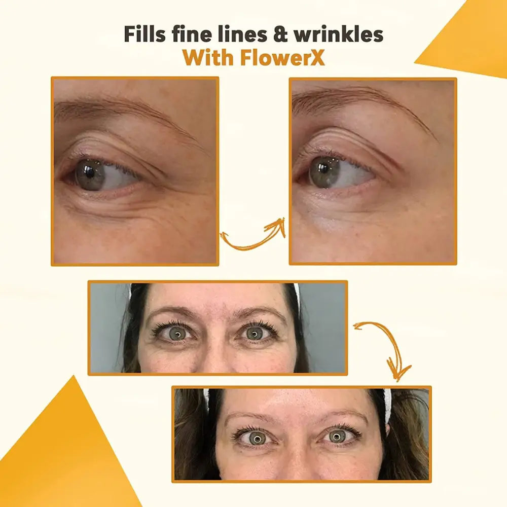 FlowerX Anti Aging Serum 4-frame under-eye collage Beauty Care Bag on Tampa Home & Garden Store