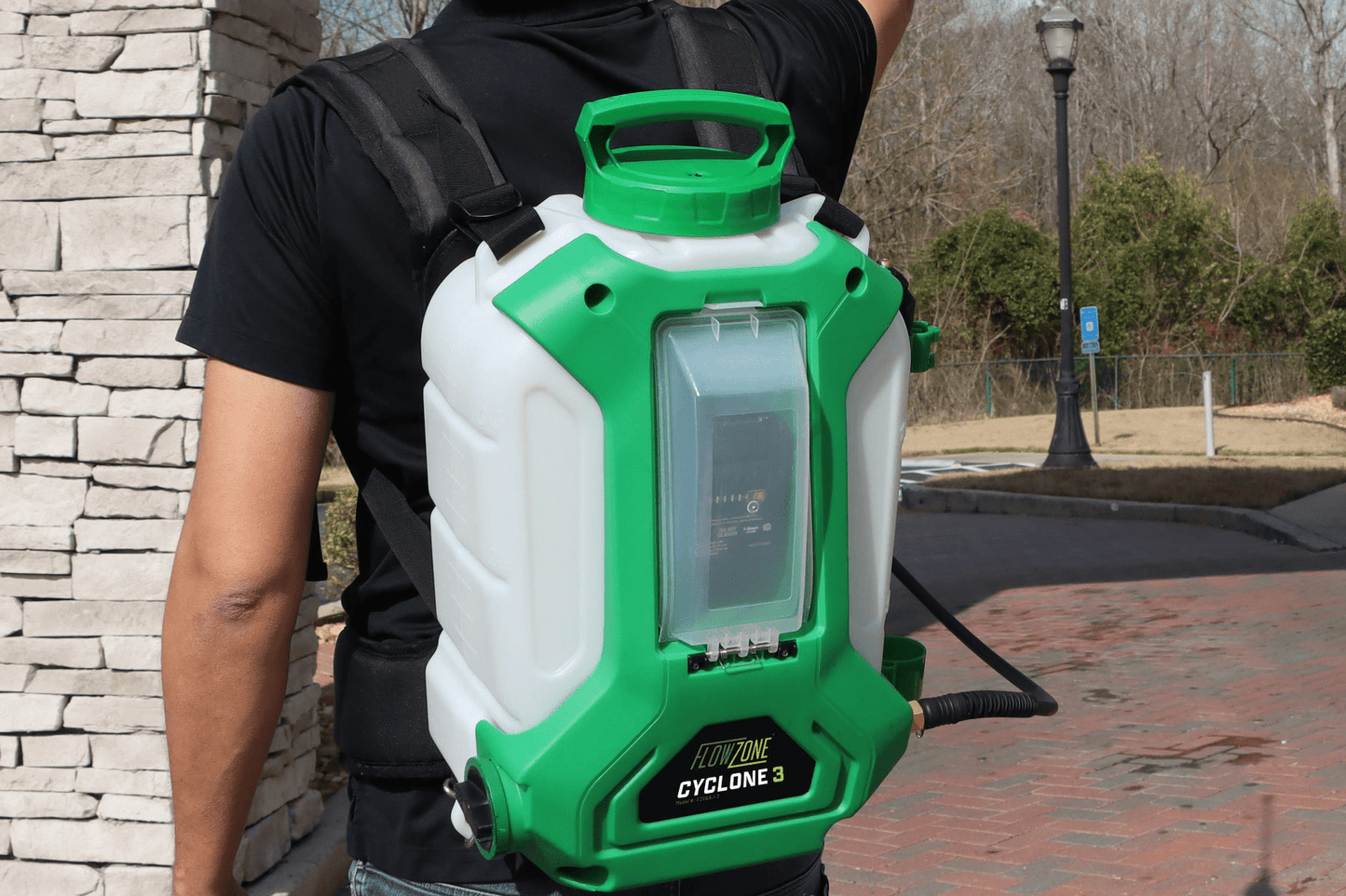 FlowZone Cyclone 3 Backpack Sprayer | Battery Operated