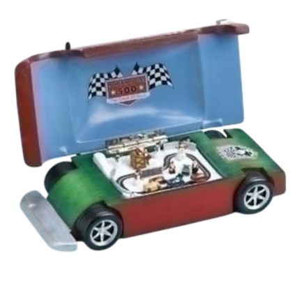 Musical Race Car With Track - 10"