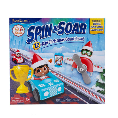 Cuenta regresiva de 12 días para Navidad con Spin And Soar