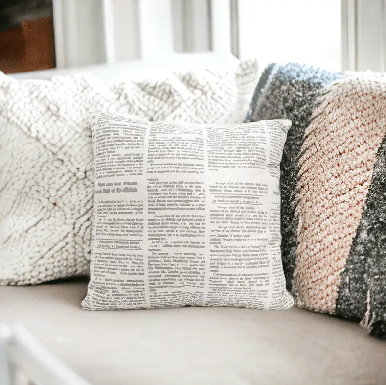 Follow Your Dreams Pillow With Arrow Silhouettes