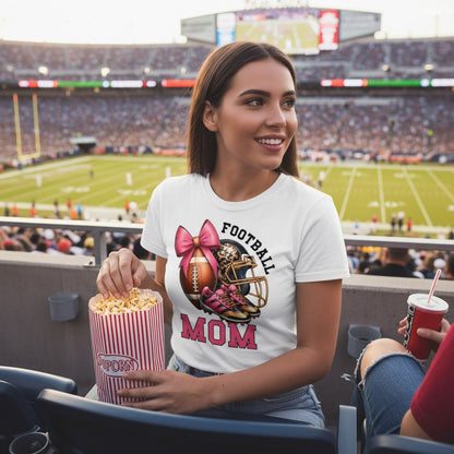 Classic Football Mom Tee for Sunday Games