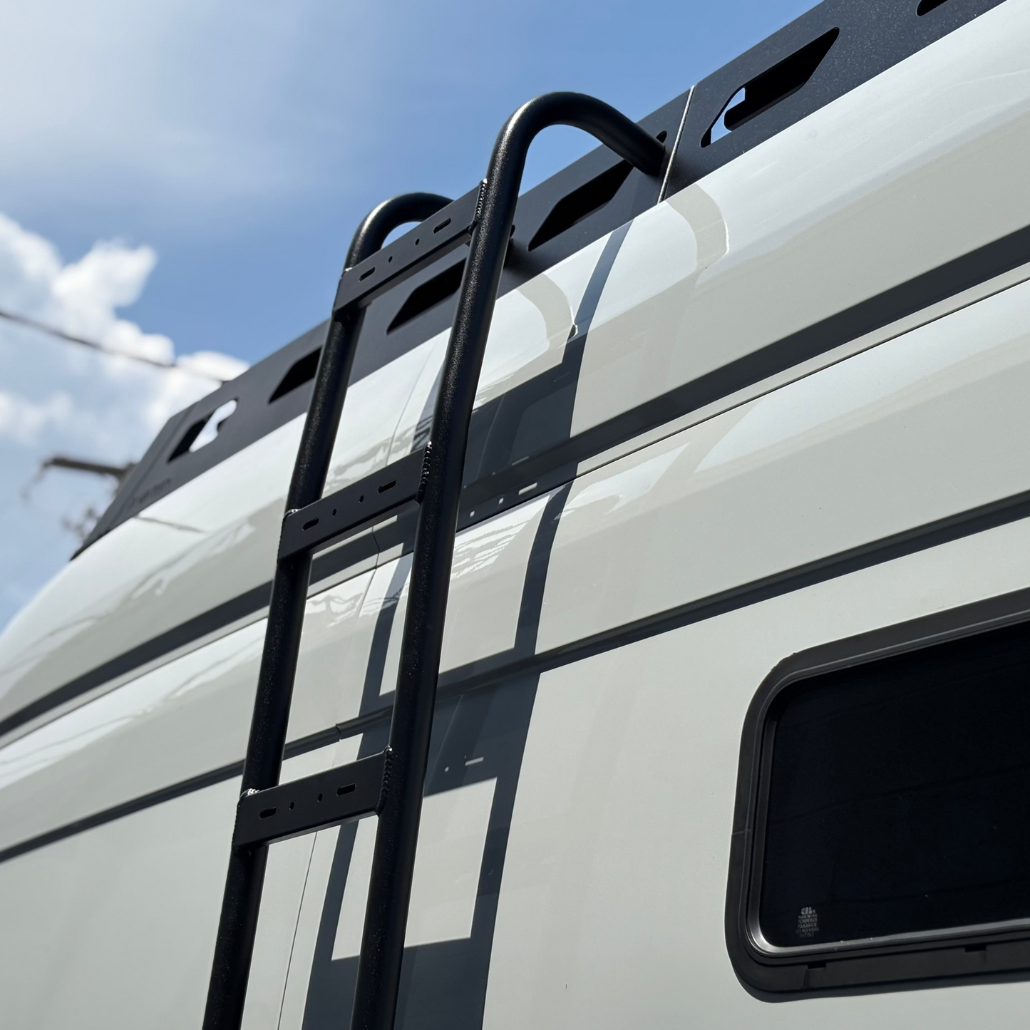 Avatar Pioneer Transit Roof Rack by avatar offroad, black steel vehicle cargo rack on roof on Tampa Home & Garden Store