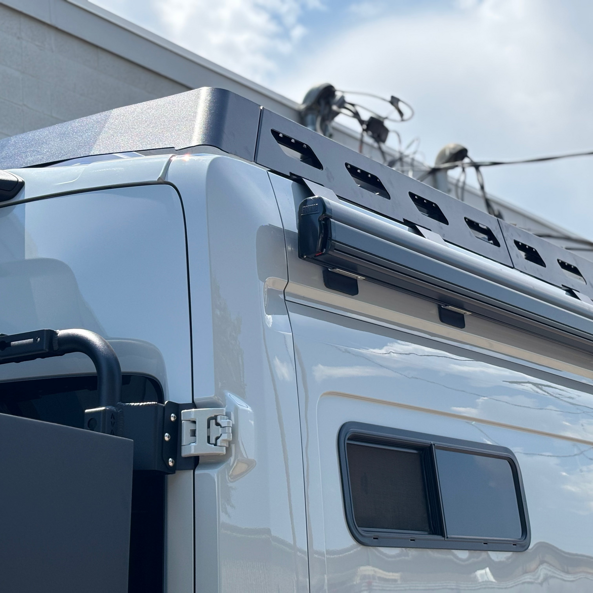 Avatar Pioneer Transit Roof Rack by avatar offroad, silver aluminum vehicle cargo rack on Tampa Home & Garden Store
