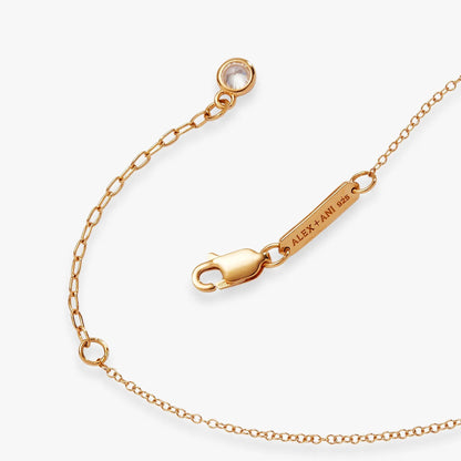 Crystal Forget-Me-Not Flower Bracelet in gold-tone with clear crystal bezel by Alex and Ani on Tampa Home & Garden Store