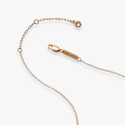 Forget Me Not Crystal Necklace Sapphire Blue