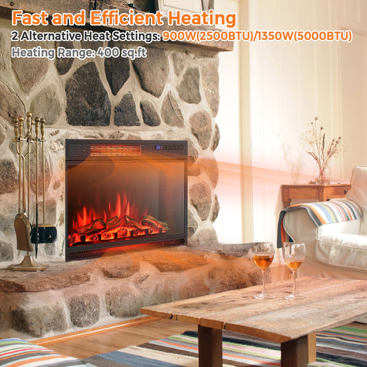 25 Inches Recessed Electric Heater - Tampa Home & Garden Store