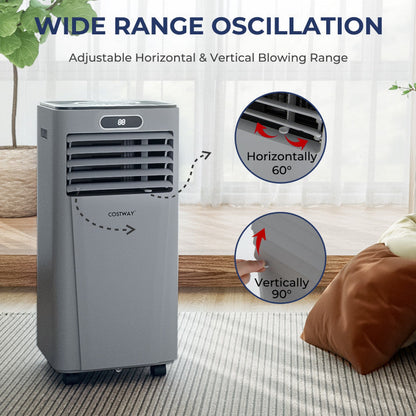 Aire acondicionado portátil compacto de 10,000 BTU