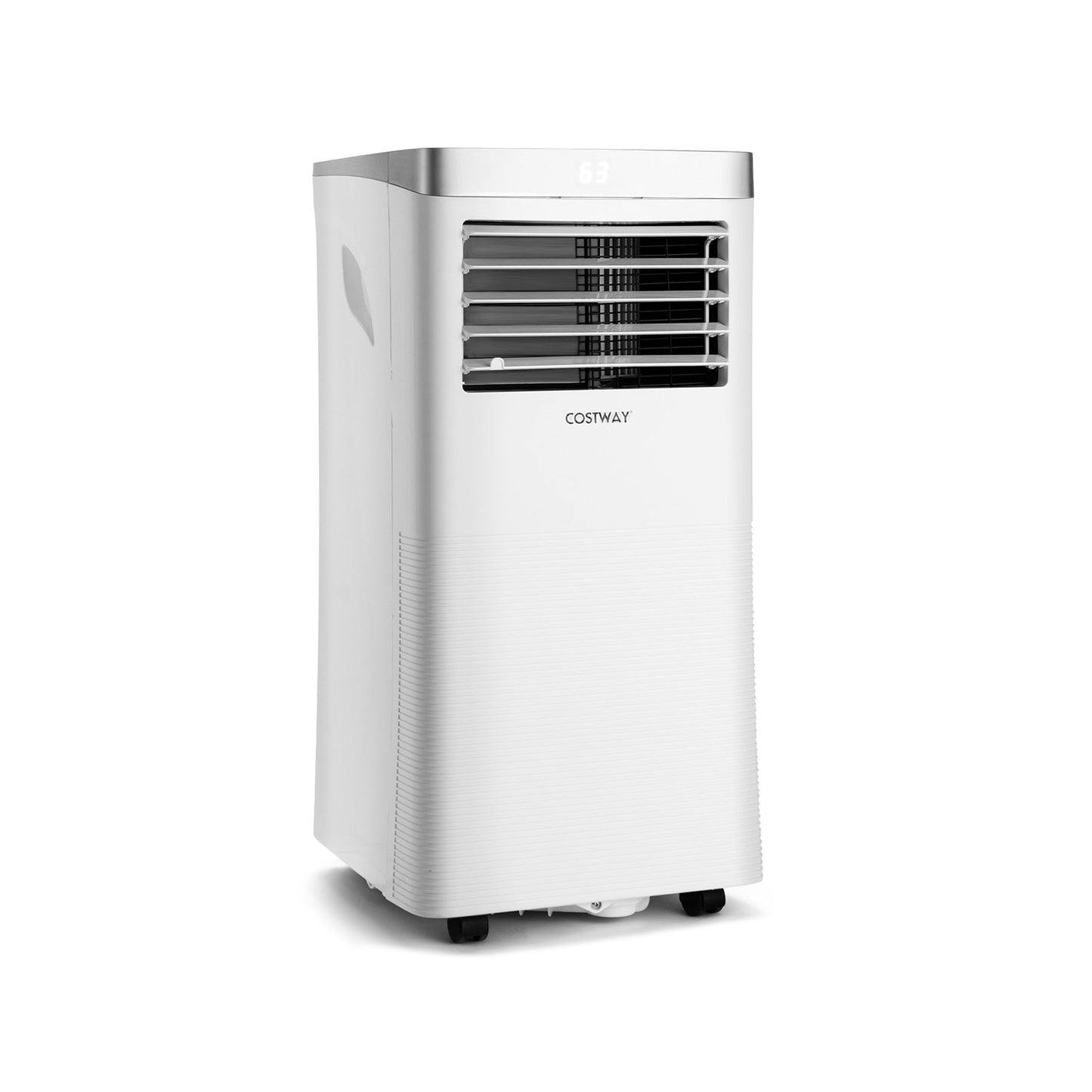 Aire acondicionado portátil 3 en 1 de 8000 BTU con control remoto - Blanco