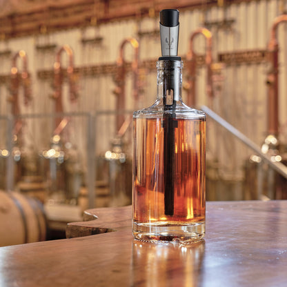 Alchemi Charred Liquor Kit and the Aging Barrels