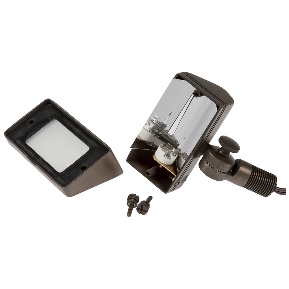 FPB01 Brass Rectangular LED Directional Flood Light Adjustable Lighting